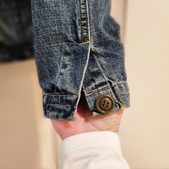 Vintage Lucky Brand Outdoors Division Denim Utility Jacket - Picture 7 of 10